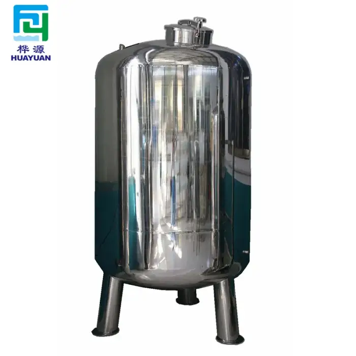 Vertical Custom 2T Stainless Steel Fixed Storage Tank Fuel Tank Storage Water Storage Container Tank