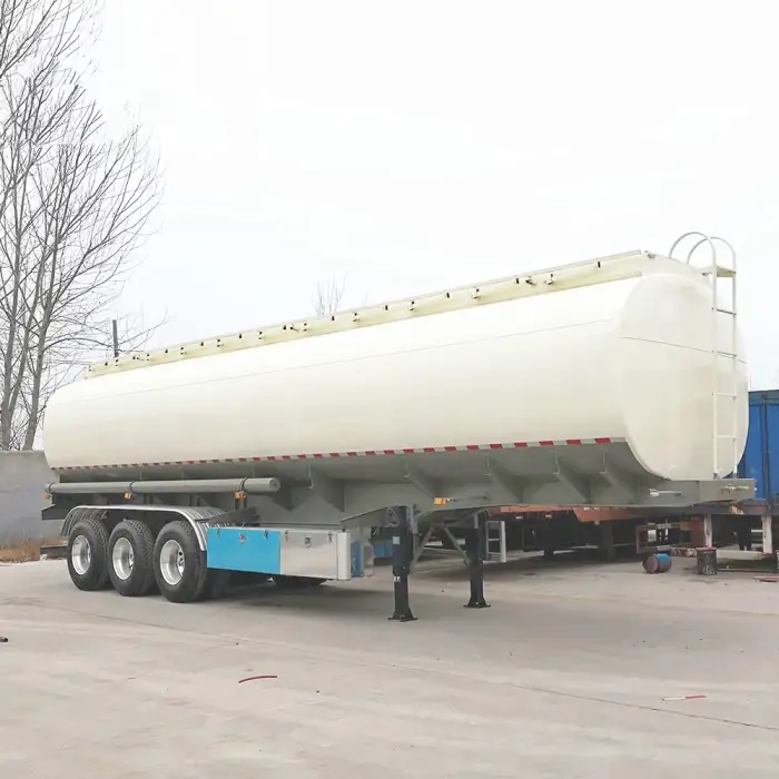 New Used 45000 Liters Oil Fuel Tank Semi Truck Tanker Prices Fuel Tanker Trailer