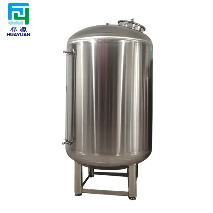 Vertical Custom 2T Stainless Steel Fixed Storage Tank Fuel Tank Storage Water Storage Container Tank