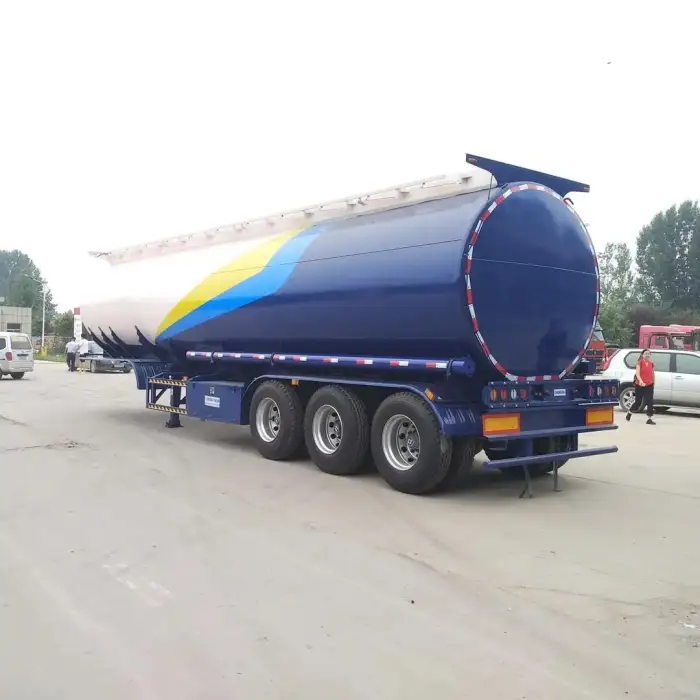 New Used 45000 Liters Oil Fuel Tank Semi Truck Tanker Prices Fuel Tanker Trailer