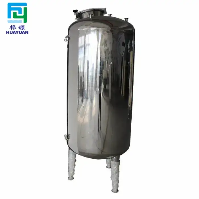 Factory Price Vertical Custom 2T Stainless Steel Fixed Storage Tank Fuel Tank Storage Water Storage Container Tank