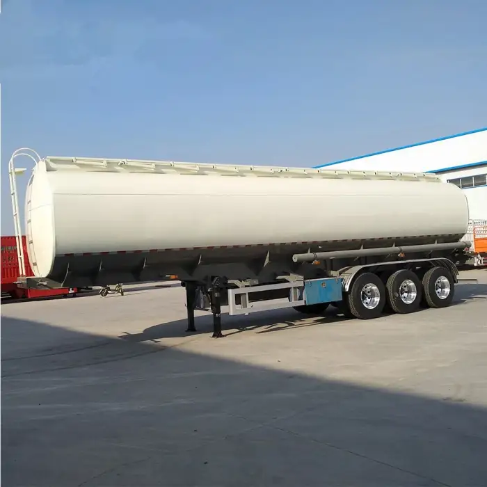 New Used 45000 Liters Oil Fuel Tank Semi Truck Tanker Prices Fuel Tanker Trailer