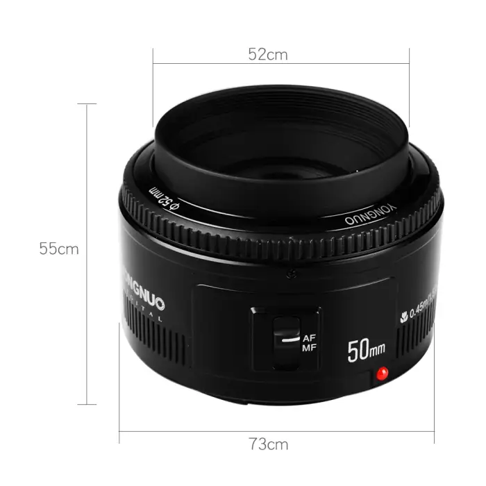 Large Aperture Auto Focus Lens 50mm