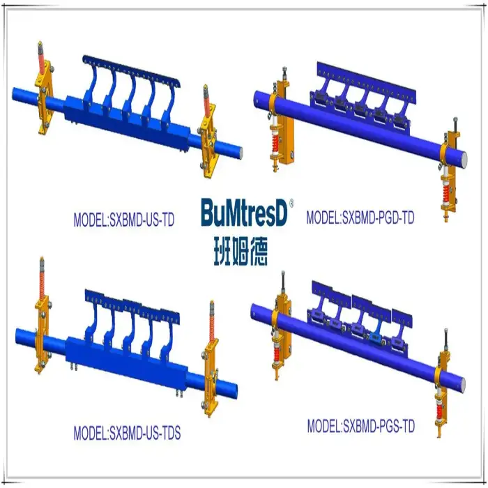 Secondary Belt Cleaner for Conveyor System in cement plant