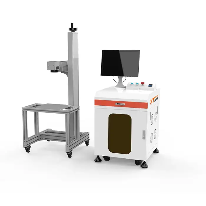 XT LASER Fully enclosed fiber laser marking machine for sale IPG/Raycus