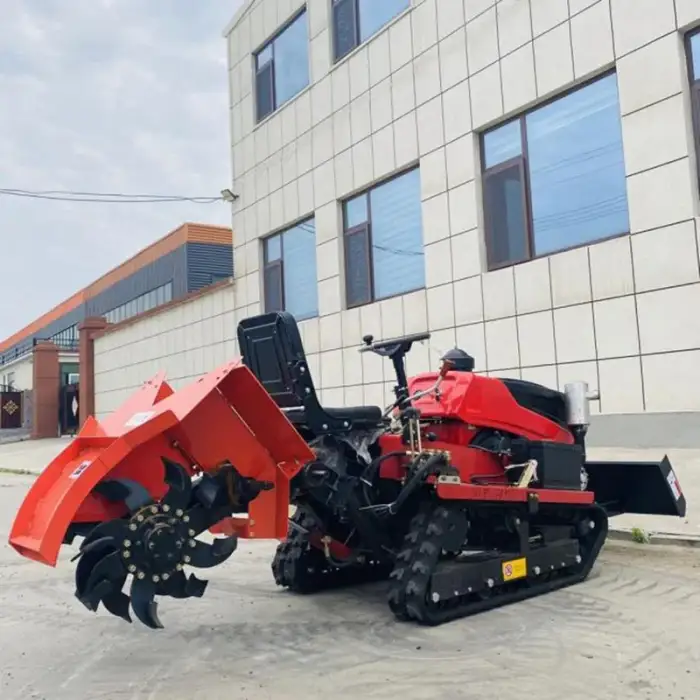 Mini Small Crawler Tractors Used For Paddy Field And Dry Field