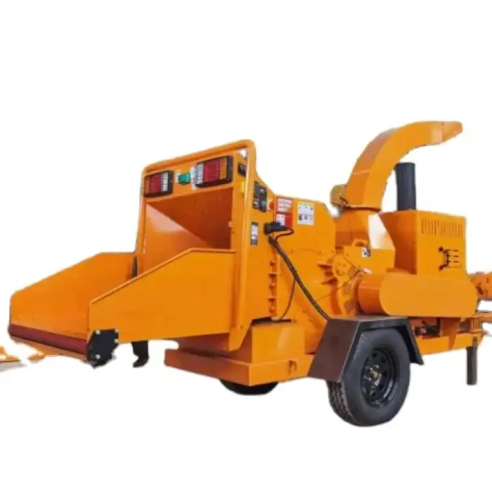 Diesel Wood Chipper Forestry Machinery