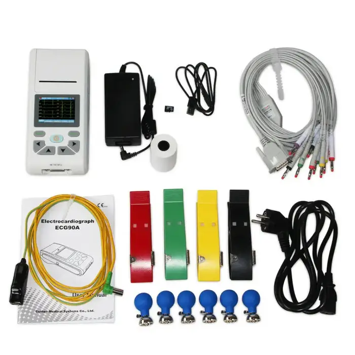 CONTEC ECG90A CE medical Touch EKG 12 lead ecg machine