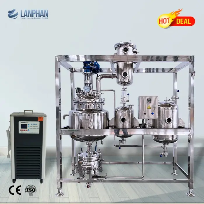 Stainless Steel Stirred Batch Tank Reactor Crystallization Process Reactor