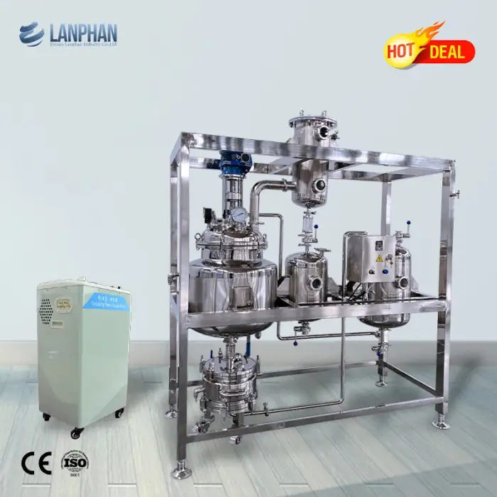 Stainless Steel Stirred Batch Tank Reactor Crystallization Process Reactor