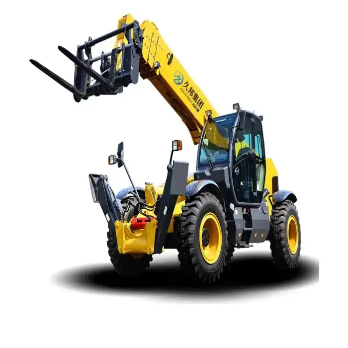 Telehandler ability to lift move and place a range of materials