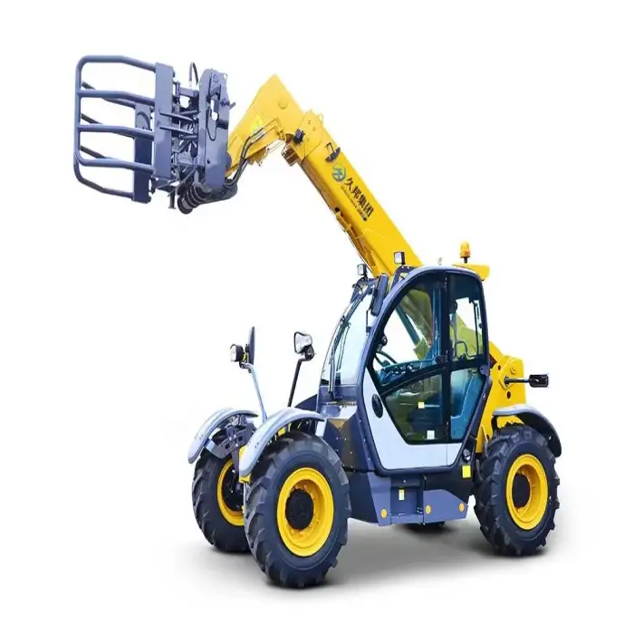 Telehandler ability to lift move and place a range of materials