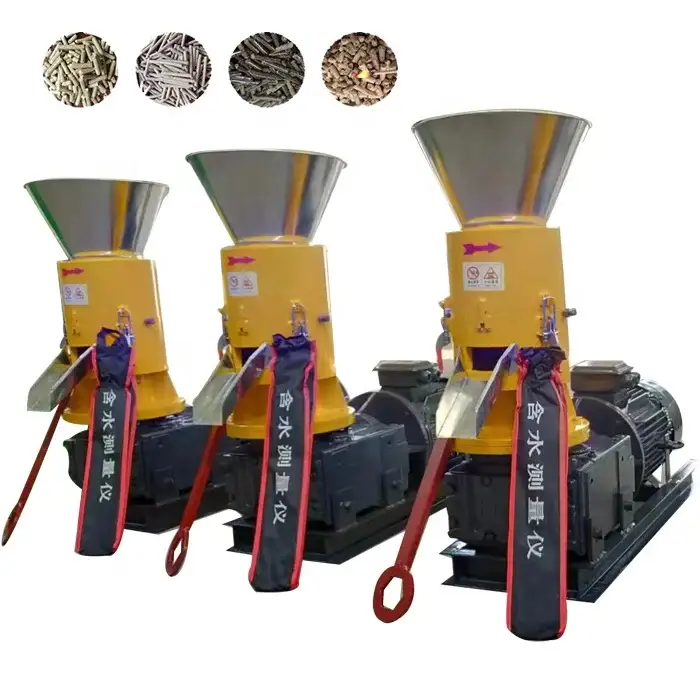 Biomass Small Wood Pellet Maker Wood Pellets Making Plants Sawdust Pellet Press Machine for Fuel Burner