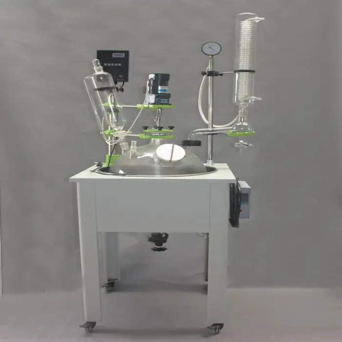 Chemical Laboratory Single-Layer Glass Reactor F-10-100L