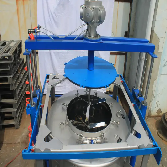 Stainless Steel Stirred Tank Machinery Chemical Mixing Equipment