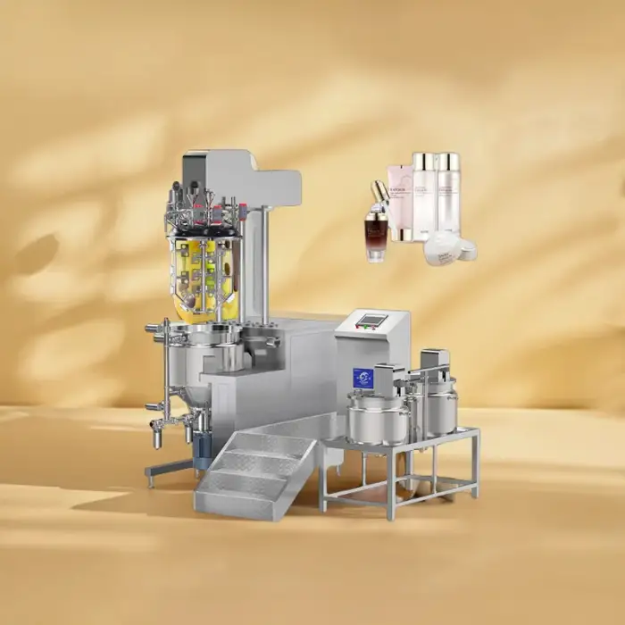 Small Lab Emulsifier Mixer Homogenizer for Cosmetic Making and Chemical Processing