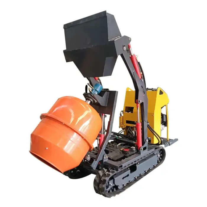 Engine Large Capacity Mini Concrete Mixer with Lift