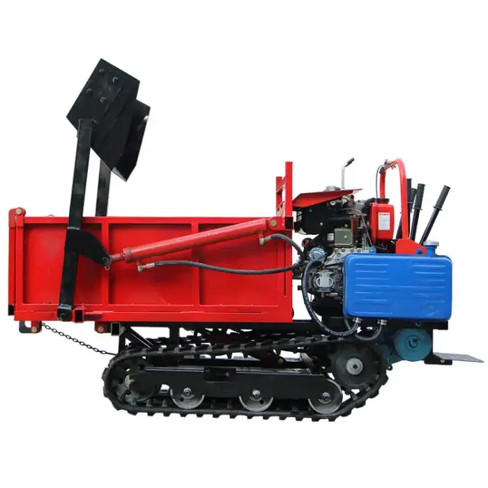 Mini Self Loading Crawler Loader Dumper Mini 800kg Crawler Dumper