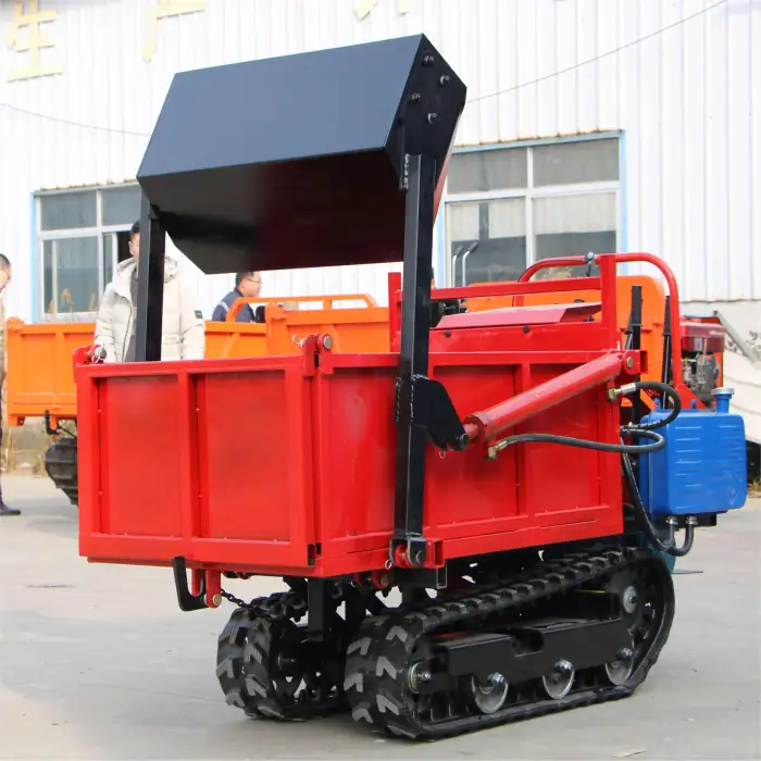 Mini Self Loading Crawler Loader Dumper Mini 800kg Crawler Dumper