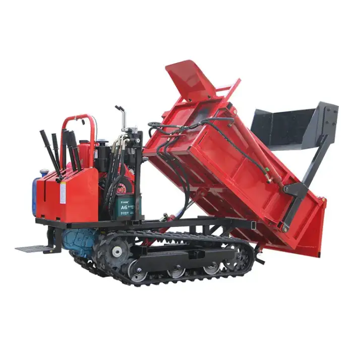 Mini Self Loading Crawler Loader Dumper Mini 800kg Crawler Dumper