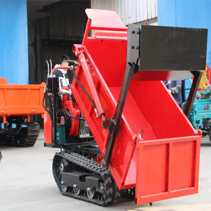 Mini Self Loading Crawler Loader Dumper Mini 800kg Crawler Dumper