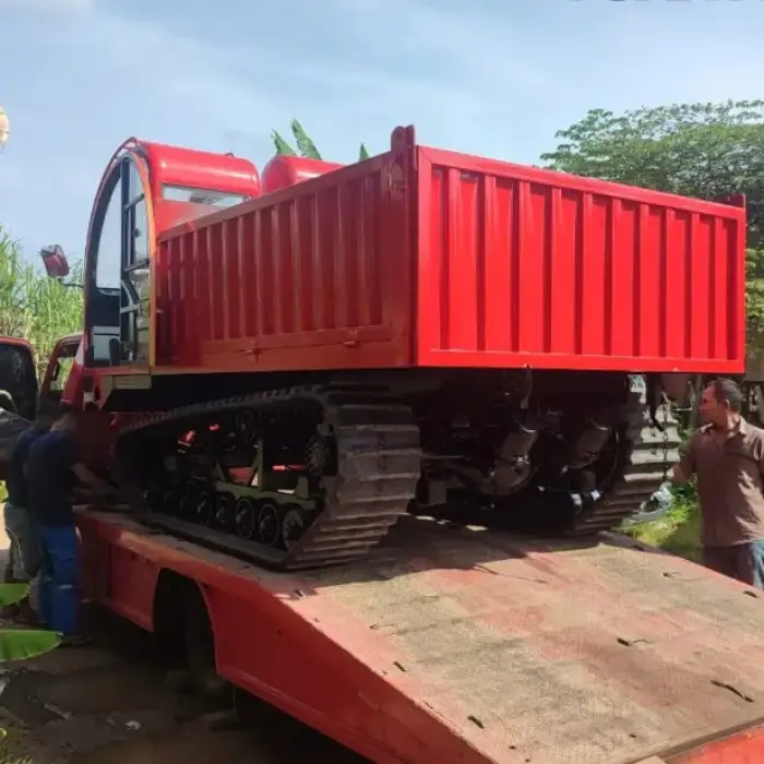 self-loading dumper 8 ton 10 ton crawler dumper truck