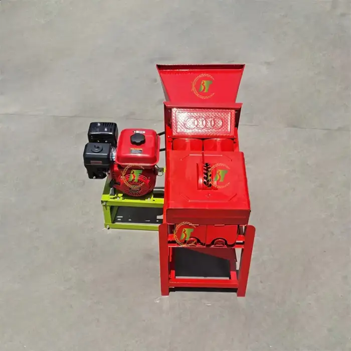 Wheat rice thresher grains threshing machine