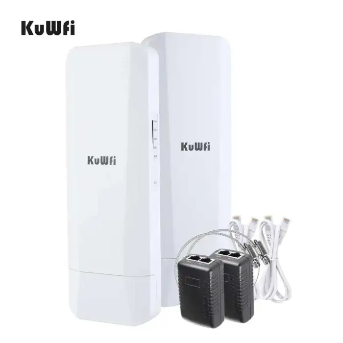 5KM gigabit high speed outdoor point to point wireless wifi 5G 900Mbps long range wireless bridge