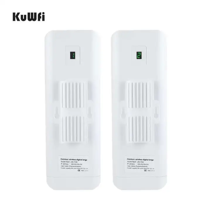 5KM gigabit high speed outdoor point to point wireless wifi 5G 900Mbps long range wireless bridge