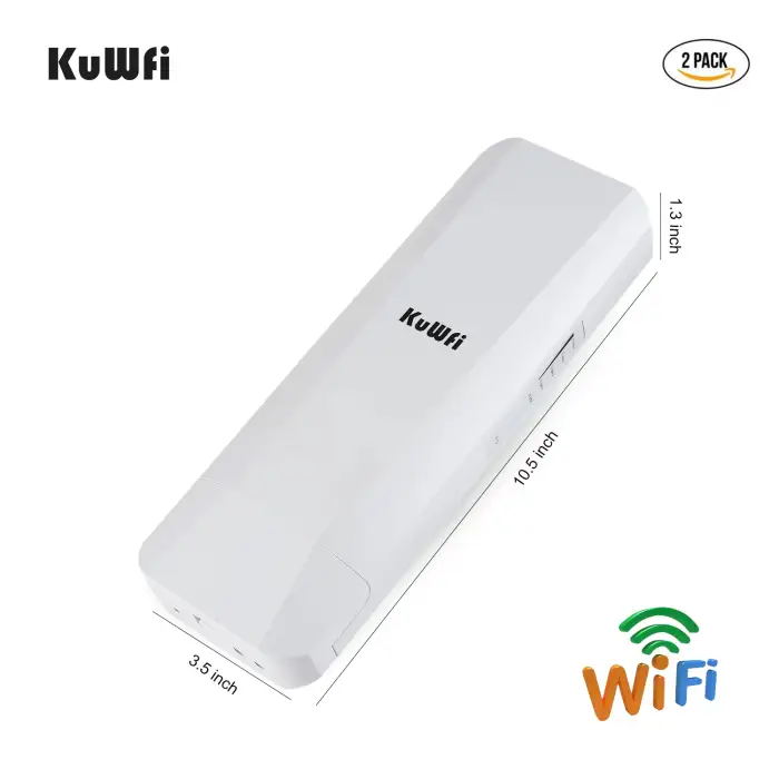 5KM gigabit high speed outdoor point to point wireless wifi 5G 900Mbps long range wireless bridge