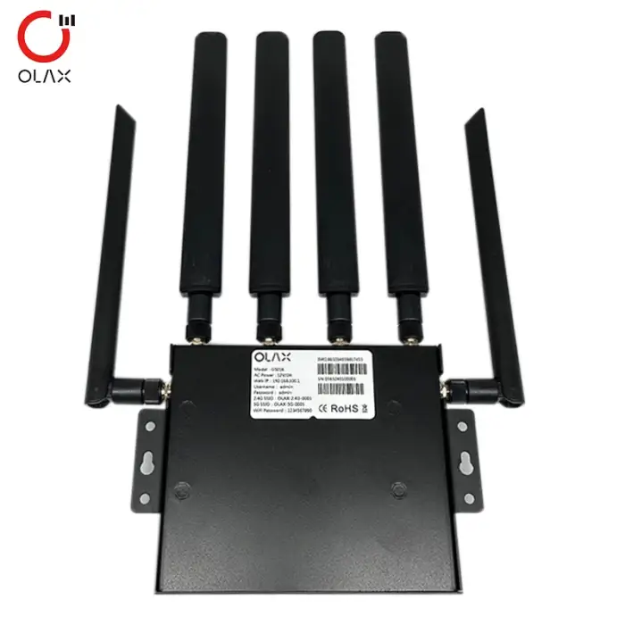 OLAX 5G wifi Router NR NSA SA LTE Band locked 5G CPE Wireless Modem WIFI6 with sim card slot