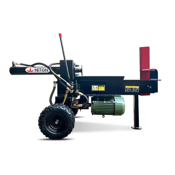 Agro tech champion guillotine-wood splitter skid steer wood log splitter 40 ton  50 t