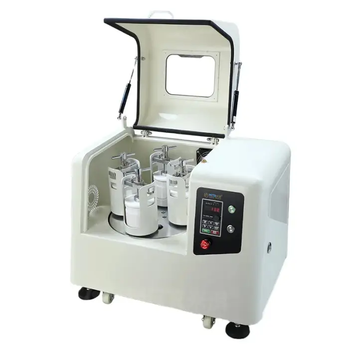 Nano Super Fine Powder Grinding Machine Laboratory Equipment Pulverizer Planetary Full Directional Lab Ball Mill 4L