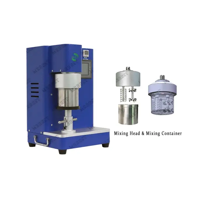 Battery Lab Equipment Vacuum Mixing Machine Homogenizer For Slurry Blender