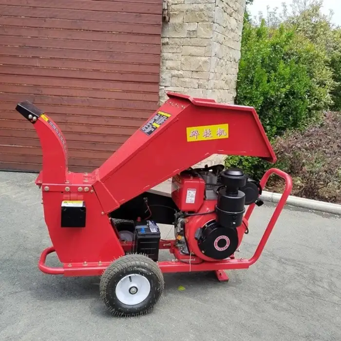 Approved leaf vacuum disc chipper wood crusher