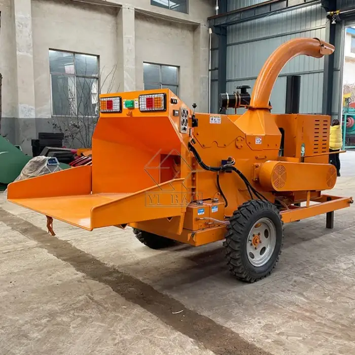 Mobile Wood Branch Crusher Wood Crushing Machinery