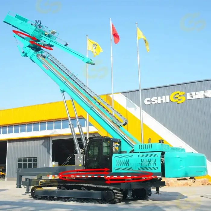 High lift slope protection anchor rod drilling rig suitable for construction, supporting anchor rod 15m-50m drilling rig