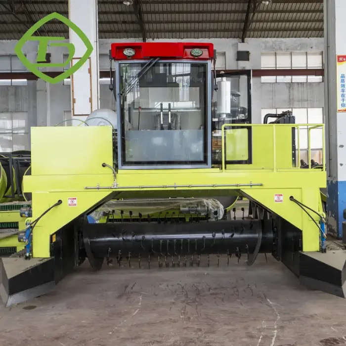 Fermentation of Organic Waste Crawler Walking Turner Manure Compost Turner Machine Equipment