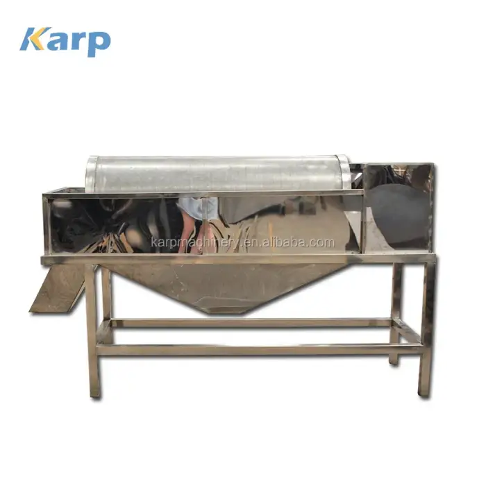 Rotary Drum Sieve Screening Machine Organic Compost Trommel Screen