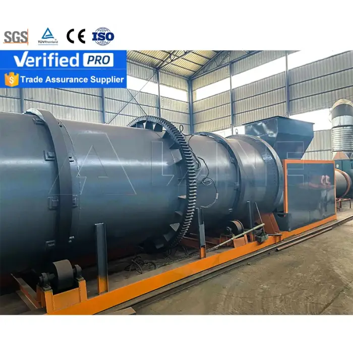 GATE Compost Fermenting Equipment Anaerobic Digestion Vessel For Fertilizers Rotary Drum Composting Vessel