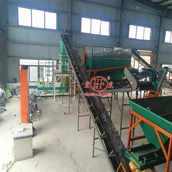 Hongfa Compost Agriculture Waste Bio Fertilizer Manure Organic Fertilizer Granule Making Machine