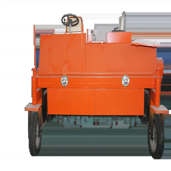 Compost waste Cow Dung  Residue Waste Moving Type Compost Turner