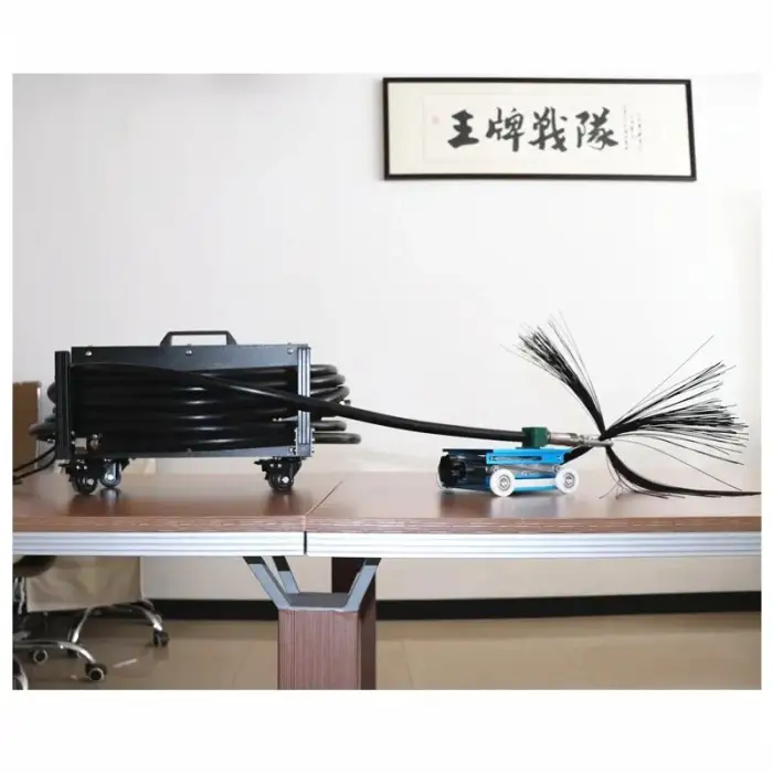 2022 hot new Rotating brush pipe cleaning machine air duct cleaner equipment for sale