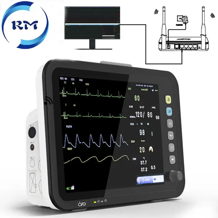 12.1 inch  hospital Clinic Vital Signs Monitor Medical Equipment ICU CCU Module Patient Monitor