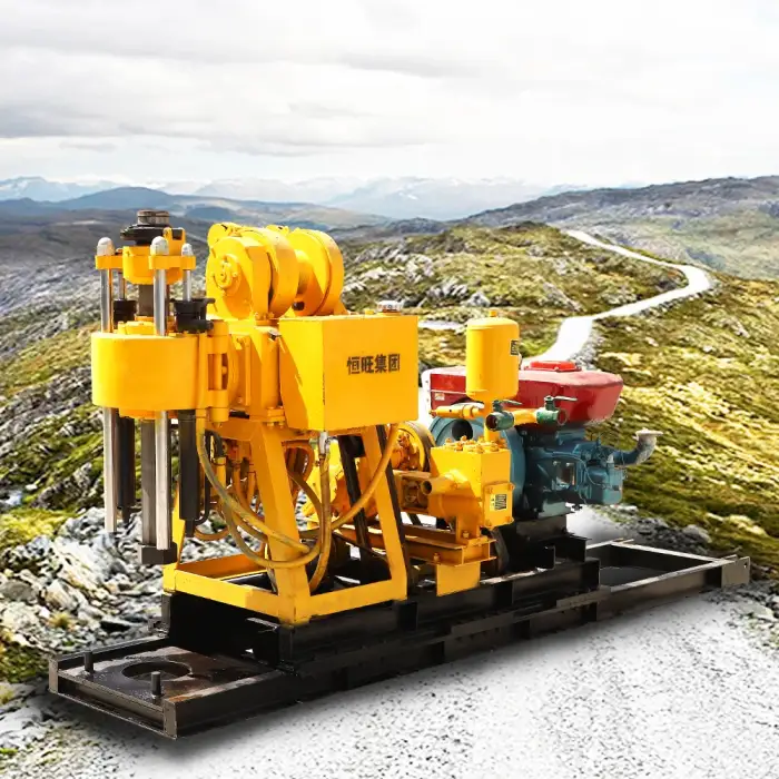 150 meters 80m 100m 200m depth New Portable Hydraulic Water Well Drilling Rig For Weter Well Machine Rig