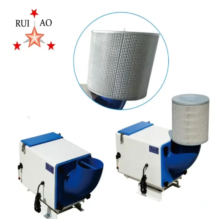 Industrial CNC fume steam extractor air cleaner mist filtration oil dust extractor filter oil mist exhaust