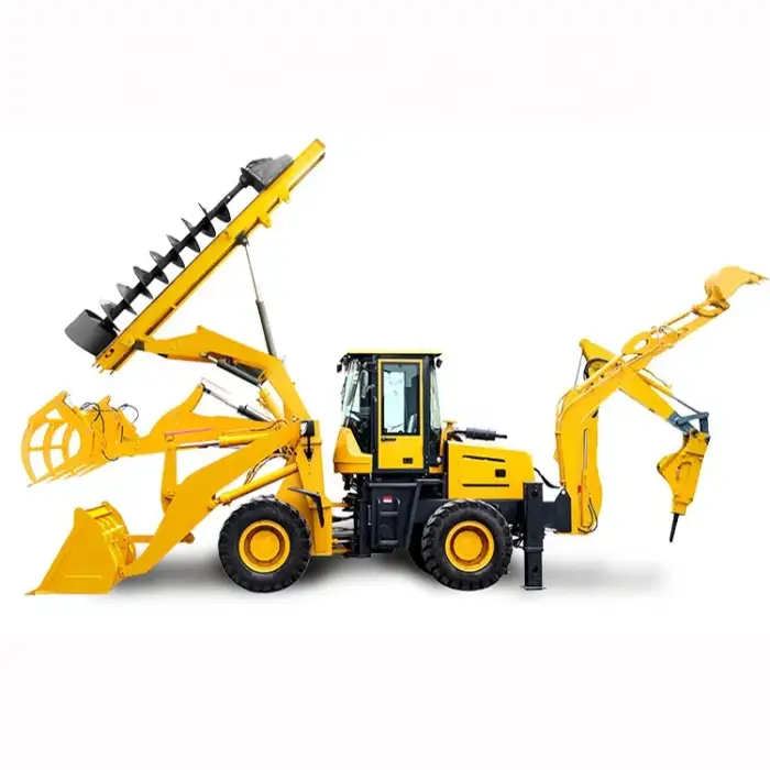 Heavy Equipment Wheel Loader Efficient Excavator Backhoe Loader