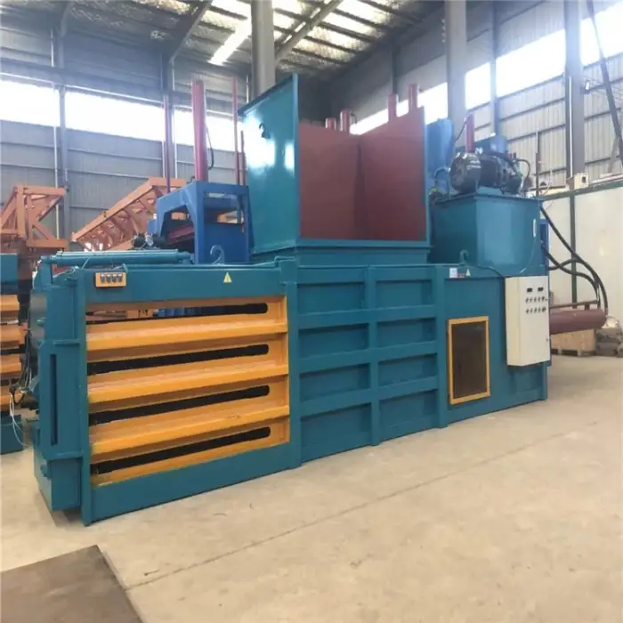 Hydraulic wood shavings baling press tobacco baler machine with automatic system