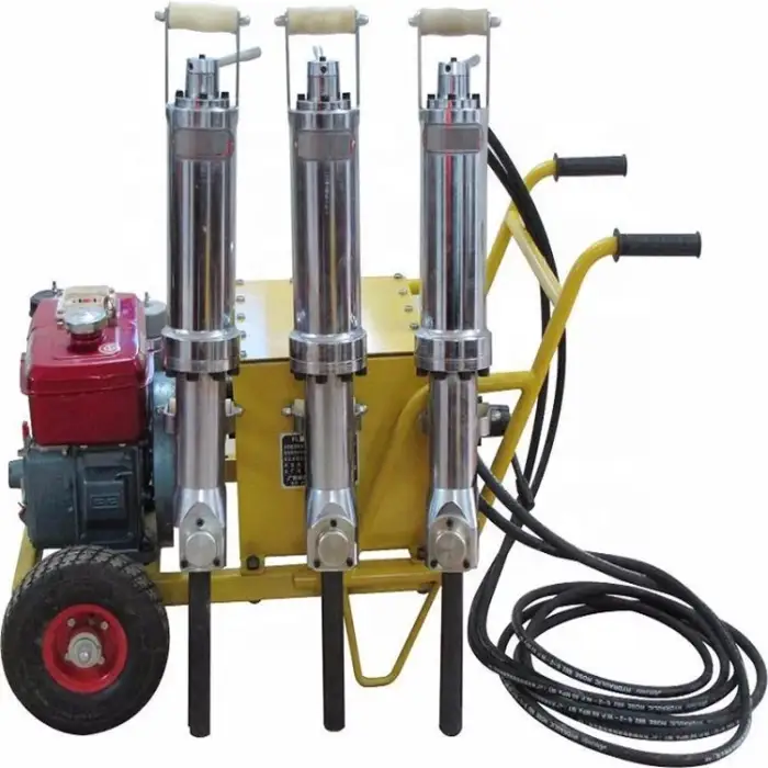 6hp Diesel Rock Core Splitter: Powerful Stone Cracking Machine YG-450/350/250