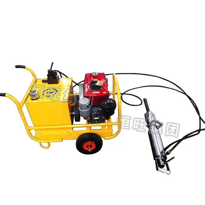 6hp Diesel Rock Core Splitter: Powerful Stone Cracking Machine YG-450/350/250